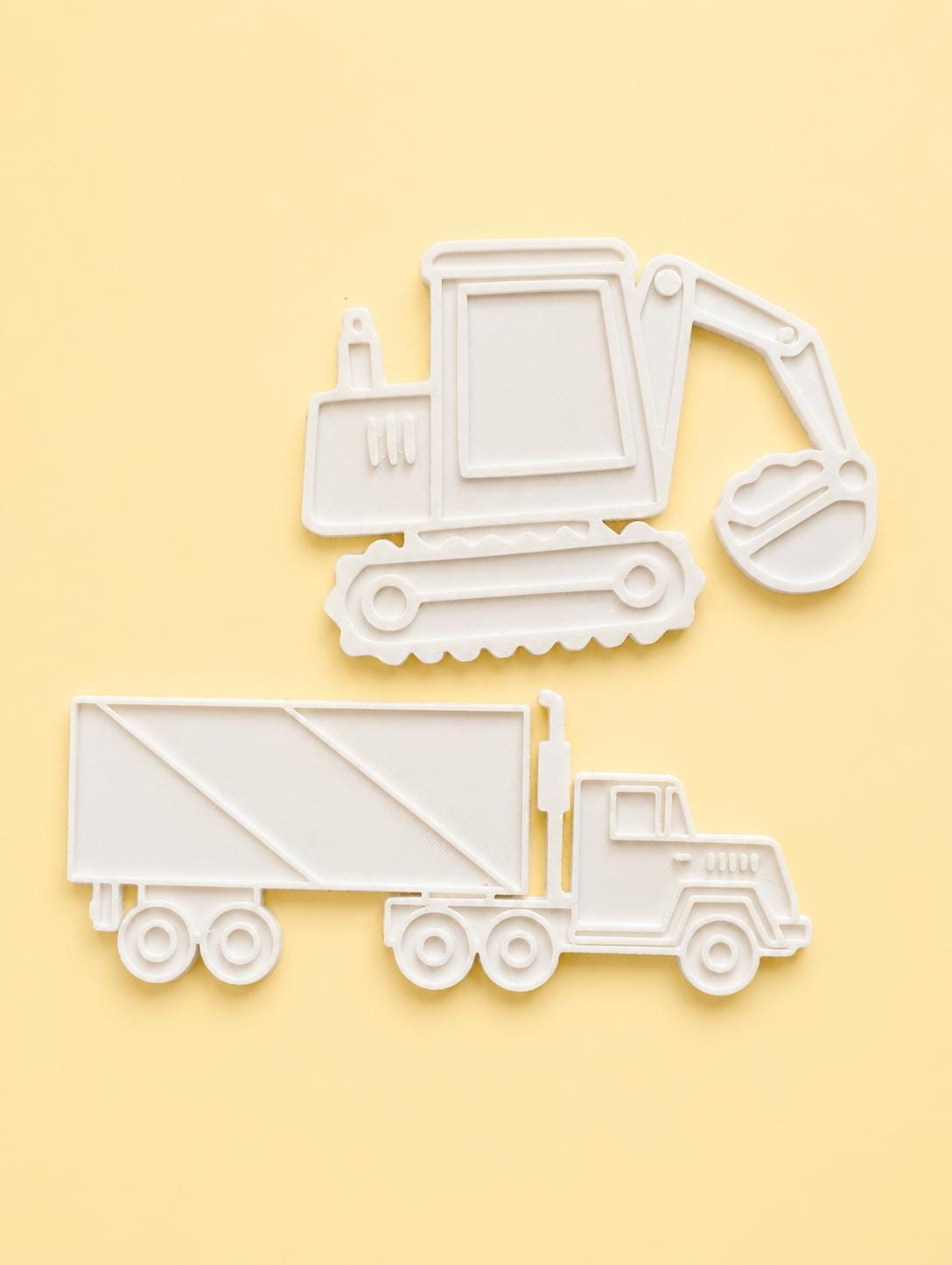 Reusable Vehicle Craft Set for Kids | Paintable Toddler Coloring Activity (Set of 5)