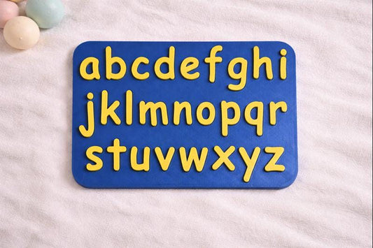 Lowercase Alphabet Letter Board — 3D Printed Montessori Learning Aid