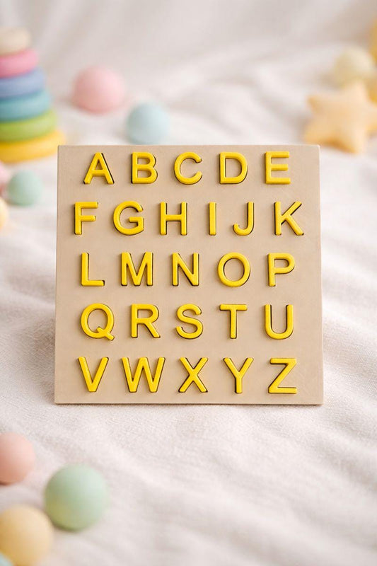 Uppercase Alphabet Letter Board — 3D Printed Learning Aid