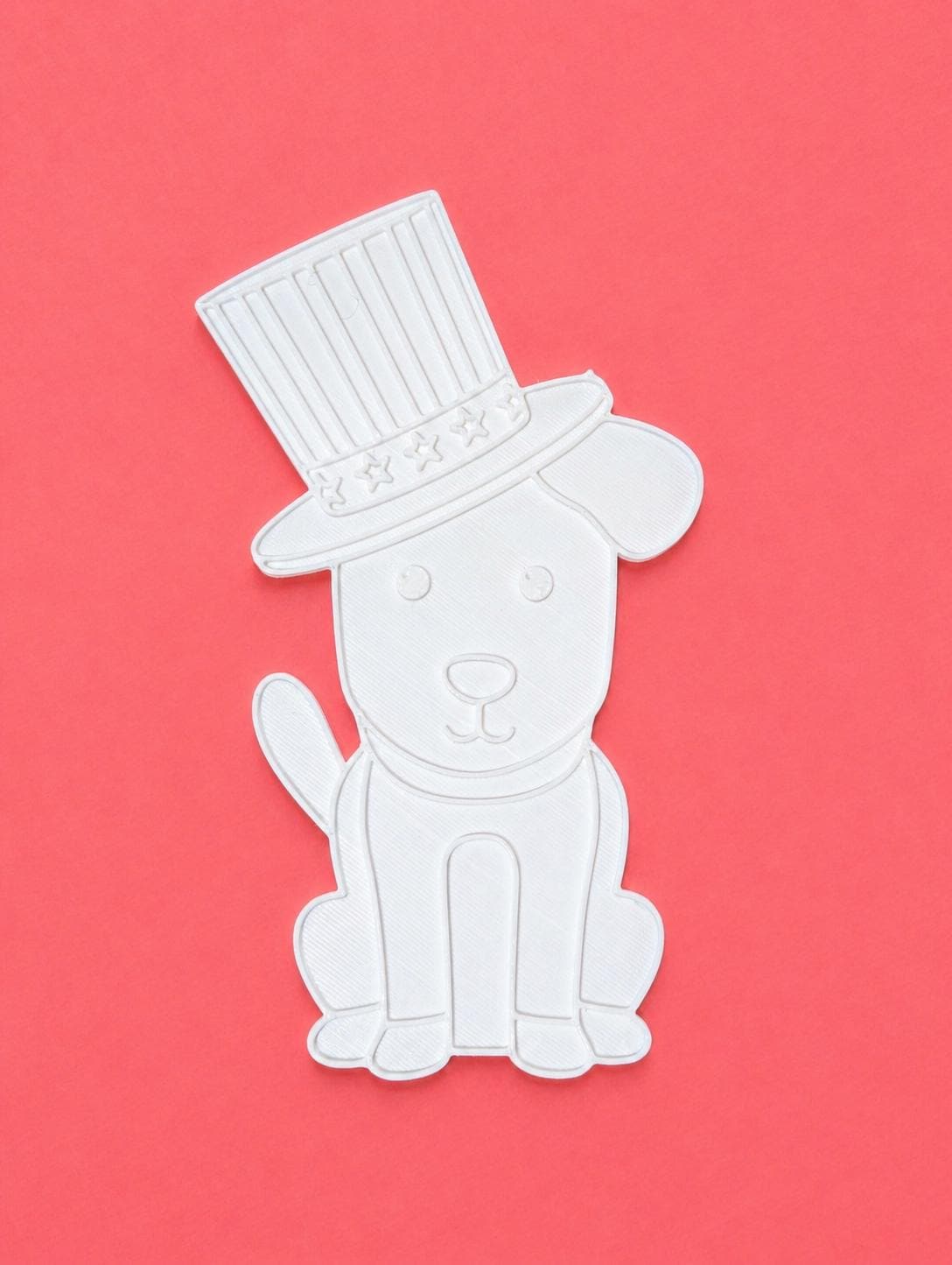 Paintable 4th of July Puppy Craft Set | Reusable Toddler Art Activity