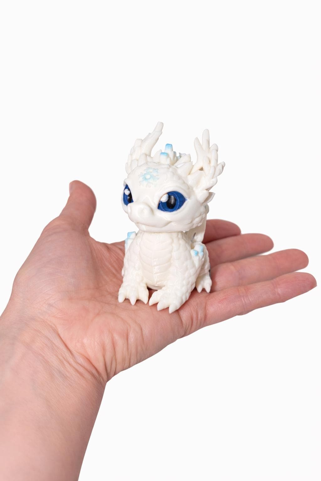 Winter Dragon Egg Surprise Set — Ice Dragon, Snow Owls & Frosted Woodland
