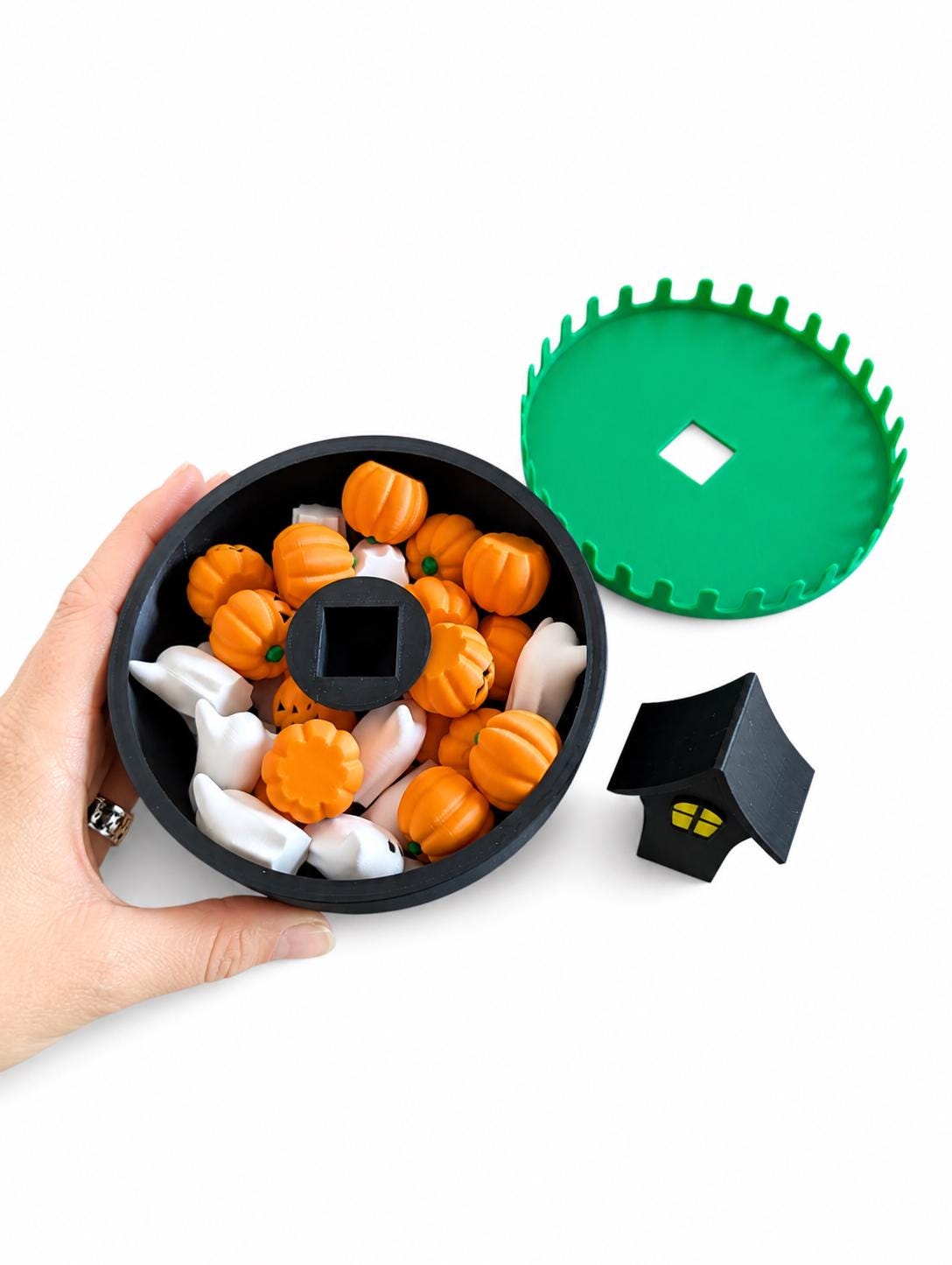 Halloween Balancing Game | Ghost & Pumpkin Stacking Toy for Kids
