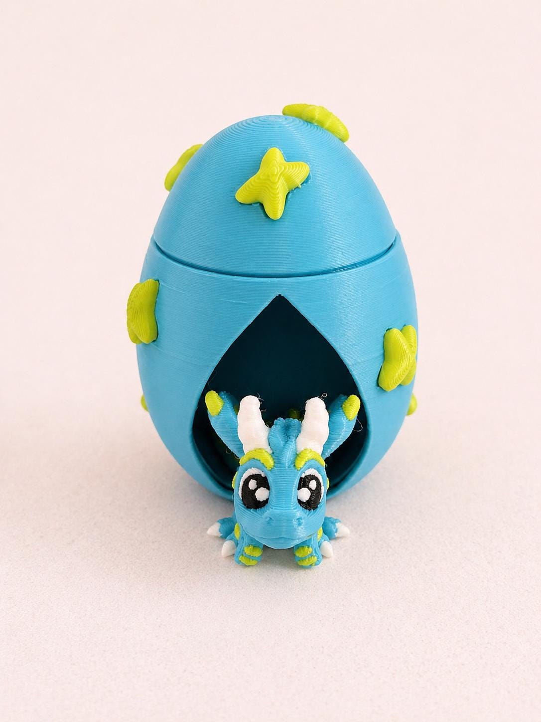 Stargazer Dragon Egg Fidget Toy — Articulated Baby Dragon Surprise