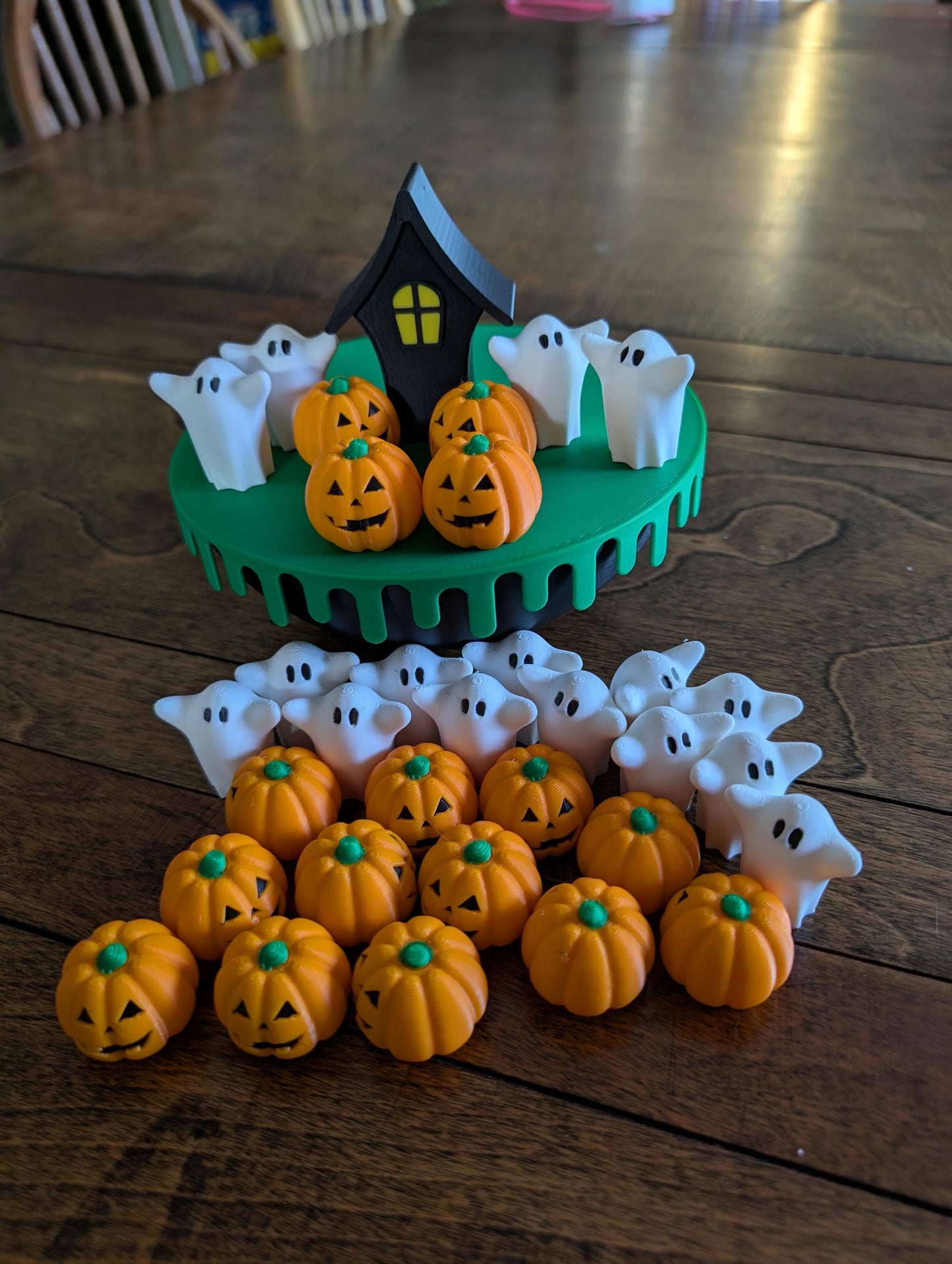 Halloween Balancing Game | Ghost & Pumpkin Stacking Toy for Kids
