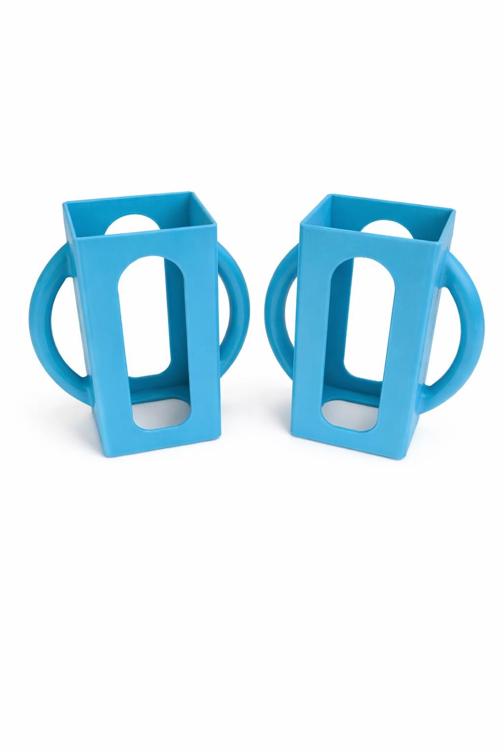 Toddler Juice Box Holder Set | No-Squeeze Drink Holder for Kids (Set of 2)
